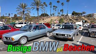 Busiga BMW:s i Long Beach