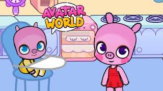 Peppa Pig in Avatar World |  The Noisy Night & Baby Alexander