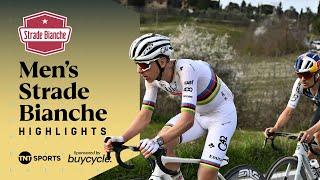 CONQUERING WHITE ROADS OF TUSCANY  | Men's Strade Bianche 2025 Race Highlights | TNT Sports Cycling