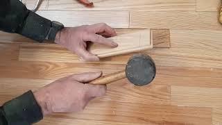 DIY Hardwood floor repair and patching