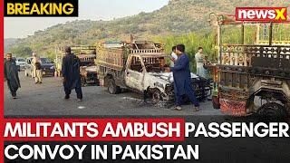 Militants Ambush Passenger Convoy in Pakistan | Killing 50 in Khyber Pakhtunkhwa | NewsX