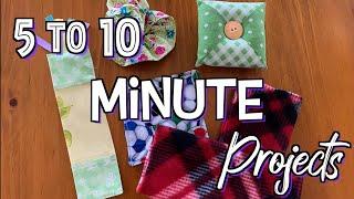 Easy 10 Minute Sewing Projects | Volume 1| The Sewing Room Channel