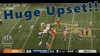 Georgia Tech With a HUGE UPSET Over Miami