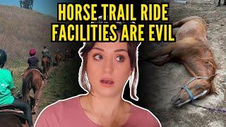 I was right about horse trail riding facilities...