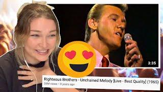 New Zealand Girl Reacts to Righteous Brothers - UNCHAINED MELODY LIVE!! 