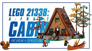 LEGO 21338: A-Frame Cabin - HANDS-ON REVIEW