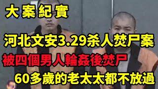 【吕鹏大案纪实】河北文安3 29抢劫杀人焚尸案，2010年大案，偷车、抢劫、杀人还焚尸，4个小伙联手制造惊天血案，大案纪实