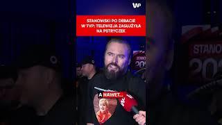 Stanowski po debacie w TVP: Telewizja zasłużyła na pstryczek