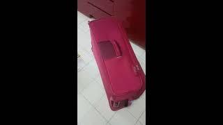 weigh luggage at home before going to airport