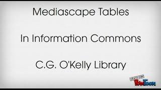 What is a MediaScape Table?