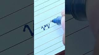 Learn to write cursive small letter v | Cursive Writing for beginner #short #shorts #shortvideo