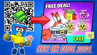 FREE SKIN AND GİFTS QR CODE!  MEGA BOX & POWER MEAL OPEN  BRAWL STARS NEW UPDATE! 