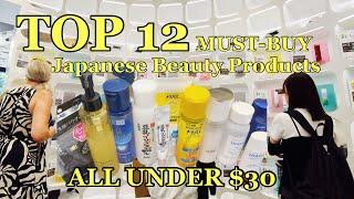 TOP 12 MUST-BUY Japanese Beauty Products