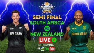 Live | South Africa vs New Zealand 2nd Semi-Final | ICC Champions Trophy 2025 | Live Streaming