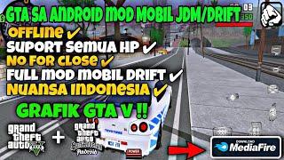 100% Work!! GTA Sa Android Mod Mobil Drift || No FC Grafik HD