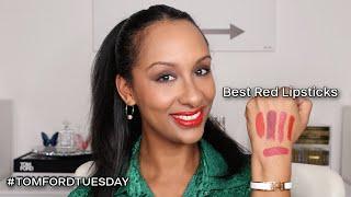 Holiday Smokey Eye & Perfect Red Lip Tutorial  | Full Face TOM FORD Beauty  | Mo Makeup Mo Beauty