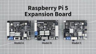 Raspberry Pi 5 Expansion Board for ROS Robot Arm Smart Car