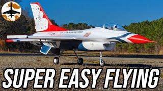 How to Fly Your First Beginner Viper - E-flite F-16 70mm