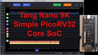 Tang Nano 9K Simple PicoRV32-based SoC on FPGA