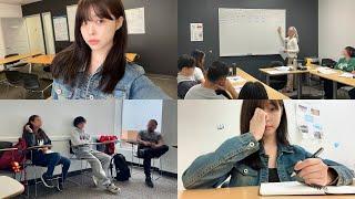 캐나다 어학연수 1일 체험 브이로그 영어 수업, 학원 구경 〰️ Studying English in Canada. ESC Toronto vlog