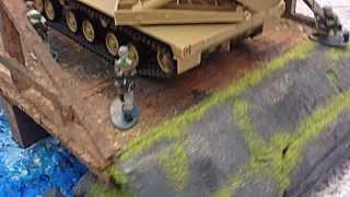 Diorama WW2 für Panzer von Tamiya/Henglong(Airbrush) www.d-worldtech.de