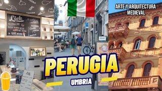 Perugia la ciudad de la arquitectura y arte Medieval - Parte 1 | UMBRIA | ITALIA 