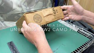 Unboxing WW2 US Army face paints after 80 years - The Militaria Shop - 4K