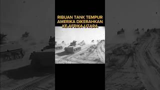 Thousands of US Army Battle Tanks Deployed to North Africa #shorts #ww2