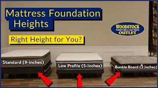 Box Spring/Foundation Heights - Which Height is Right for You?