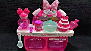 Disney Minnie Mouse Mini Kitchen Playset Satisfying with Unboxing Compilation Toys ASMR #327