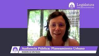 Audiencia Pública - Planeamiento Urbano