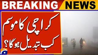 Winters Entry in Karachi - Weather Updates | Karachi Weather Updates | Geo News