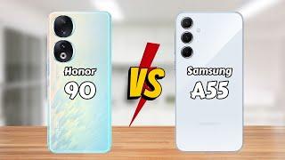 Honor 90 vs Samsung A55 || Full Comparison  Which one is Best?