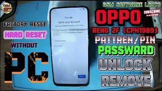 Oppo Reno 2F (CPH1989) Android 11 Frp Bypass|Oppo Reno 2F Google Account Bypass Without PC