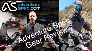 Adventure Spec Offroad Motorcycle Jacket and Pants Reviewed and Tested