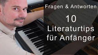 10 Literaturtipps für Anfänger - Fragen & Antworten von Torsten Eil