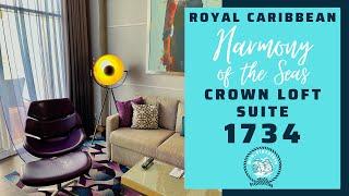 Royal Caribbean || Harmony of the Seas || Symphony of the Seas || Crown Loft Suite 1734 Boardwalk