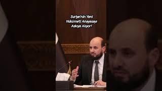 Suriye'nin Yeni Hükümeti Anayasayı Askıya Alıyor!