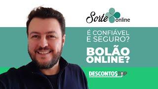 SORTE ONLINE É CONFIÁVEL E SEGURO PARA FAZER BOLÃO E JOGAR? ️‍️