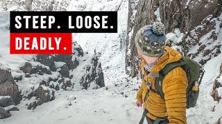 One wrong move and you’re SLIDING – this route TERRIFIES hikers!