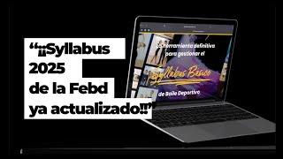 Syllabus Básico de la Febd 2025 ¡Actualizado!