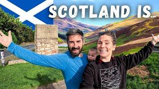 American Family's Surprising First Impressions of Scotland