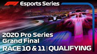 F1 Esports Pro Series 2020: Rounds 10 & 11 Qualifying