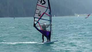 Windsurfing: Lake Silvaplana, Engadina, Switzerland - 24/08/2024