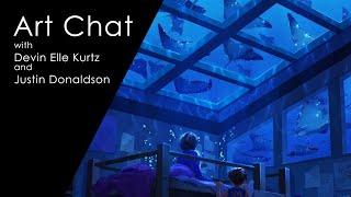 Art Chat with Devin Elle Kurtz and Justin Donaldson