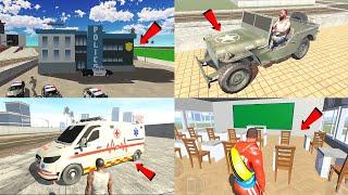 Ambulance + School Cheat Code in Indian Bike Driving 3D || New Update Indian Bike Driving 3D Game