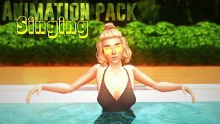 Singing animation | The Sims 4