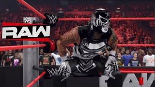 WWE RAW on Netflix - Penta Zero M vs Rey Mysterio 2025 Debut One On One Match Lucha Libre WWE2K24