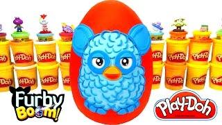 Huevo Sorpresa Gigante de Furby en Español de Plastilina Play-Doh