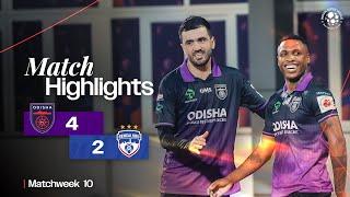 Match Highlights | Odisha FC 4-2 Bengaluru FC | MW 10 | ISL 2024-25